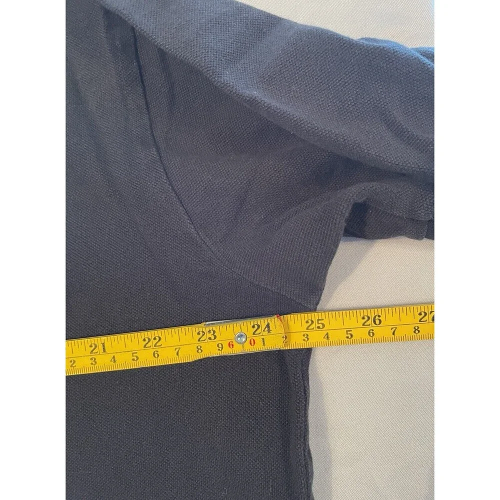 Polo By Ralph Lauren Shirt Men Size XL Black Golf Embroided Scrible Logo